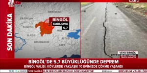 Bingöl Karlıova Depremi Başkan Mesajı 